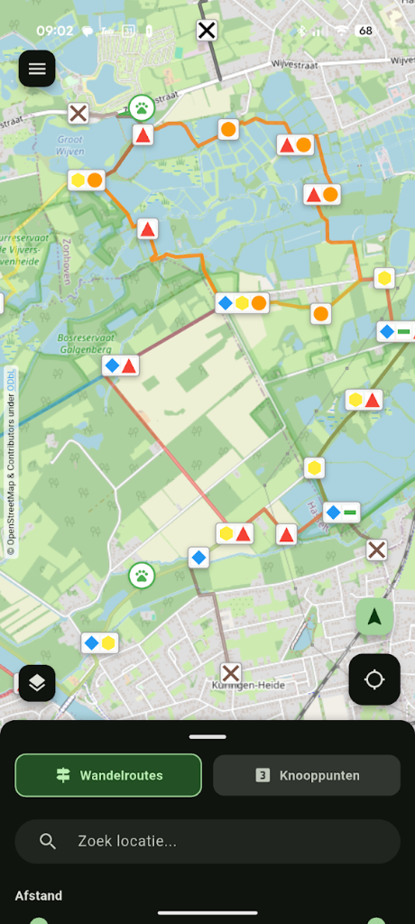 App Screenshot Route